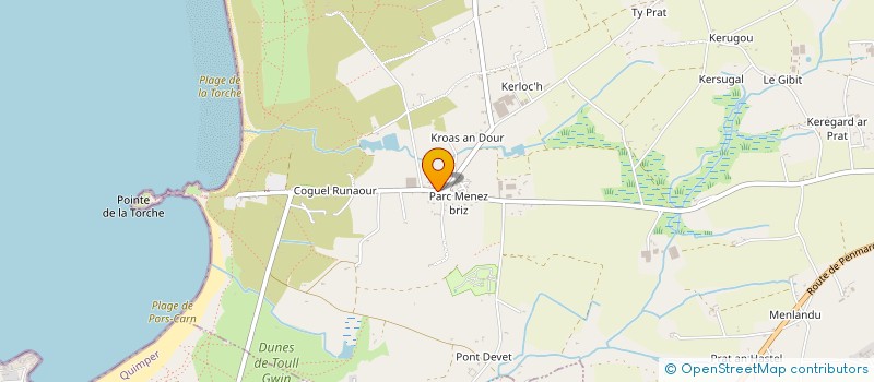 localisation de l'entreprise LE BN  PLOMEUR