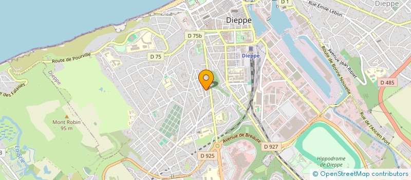 localisation de l'entreprise LE BO BAR à DIEPPE