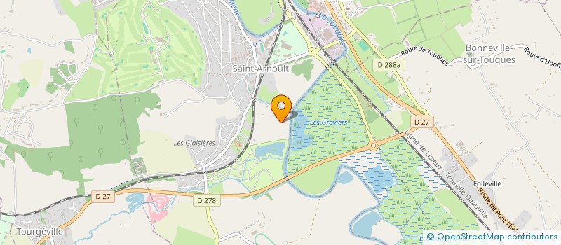 localisation de l'entreprise LE BO MAGASIN à SAINT-ARNOULT