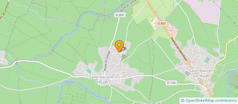 localisation de l'entreprise LE BOA  SAINT-NAZAIRE-D'AUDE