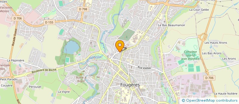 localisation de l'entreprise LE BOA DU TREGOR à FOUGERES