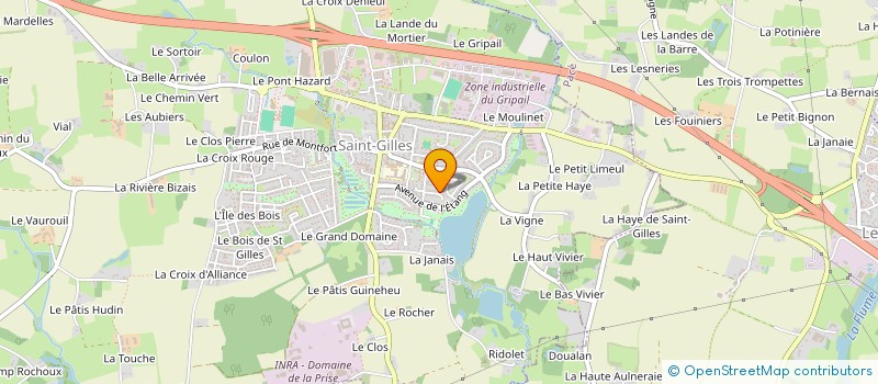 localisation de l'entreprise LE BOCAGE à SAINT-GILLES