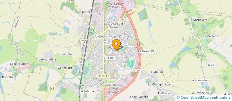 localisation de l'entreprise LE BOCAGEOIS  BELLEVIGNY