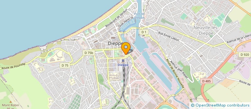 localisation de l'entreprise LE BOCAL à DIEPPE