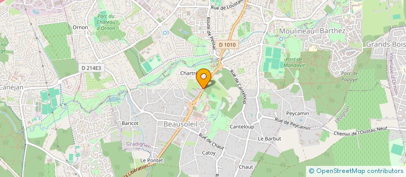 localisation de l'entreprise LE BOCAL à GRADIGNAN