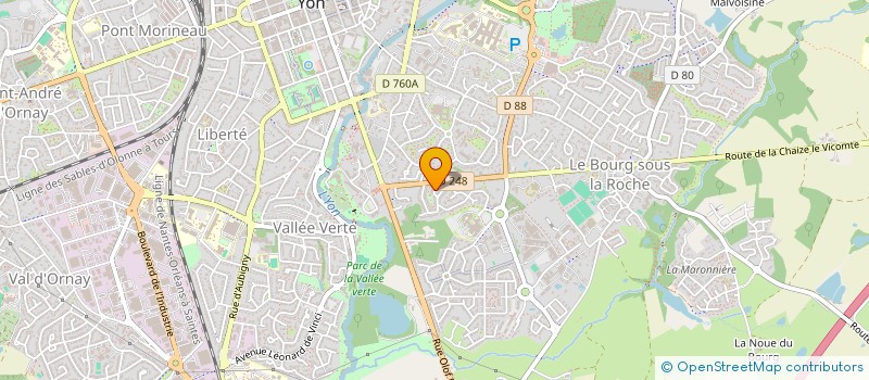 localisation de l'entreprise LE BOCALAURACO à LA ROCHE-SUR-YON