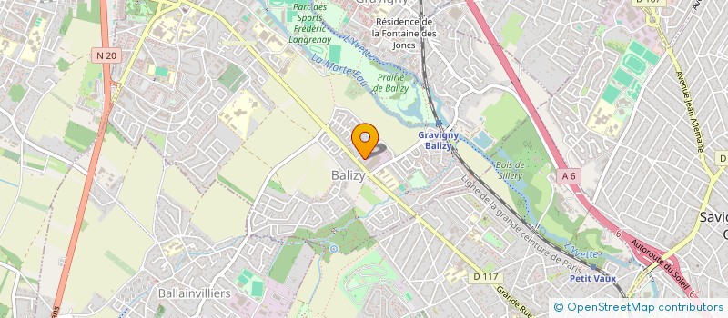 localisation de l'entreprise LE BOEUF QUI LIVRE  LONGJUMEAU