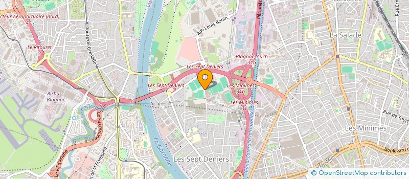 localisation de l'entreprise LE BOIS AUX ALOUETTES à TOULOUSE