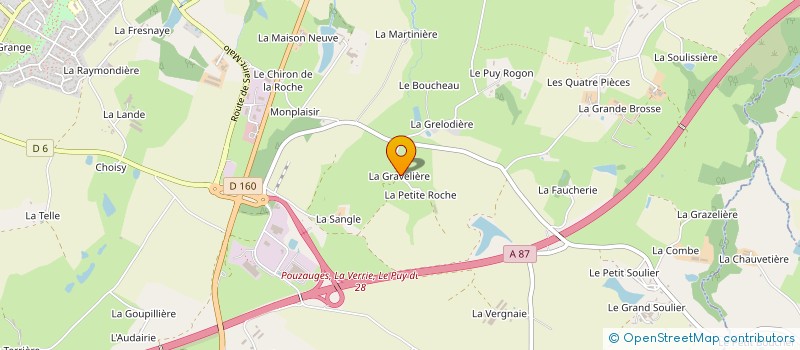 localisation de l'entreprise LE BOIS CHANTANT  CHANVERRIE