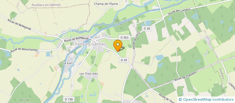 localisation de l'entreprise LE BOIS CORJON à PRESNOY