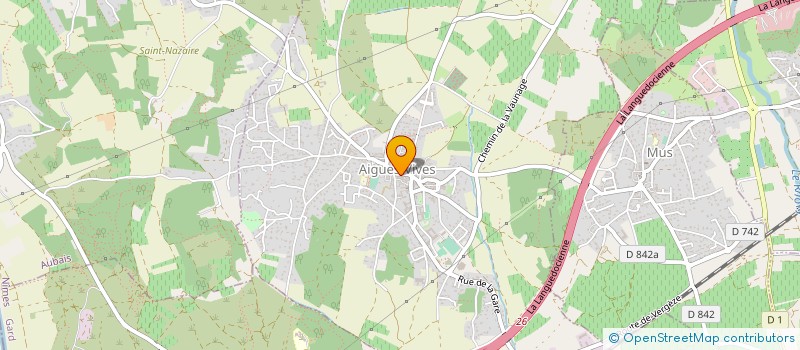 localisation de l'entreprise LE BOIS DANS TOUS SES ANGLES  AIGUES-VIVES