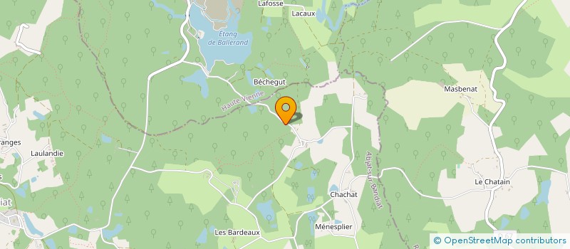 localisation de l'entreprise LE BOIS DE CELIA  ST-MARTIN-LE-PIN