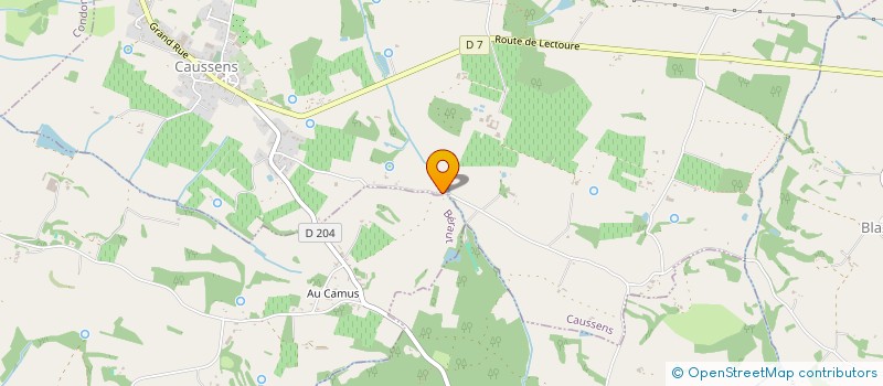 localisation de l'entreprise LE BOIS DE LA BARDE  BLAZIERT