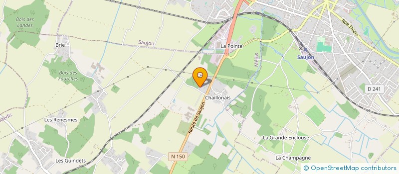 localisation de l'entreprise LE BOIS DE LA FENETRE  MEDIS