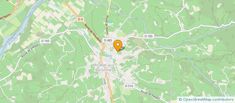 localisation de l'entreprise LE BOIS DE LA ROSIERE  GRUFFY