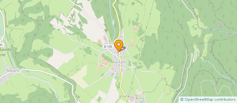 localisation de l'entreprise LE BOIS DE LUTHERIE à FERTANS