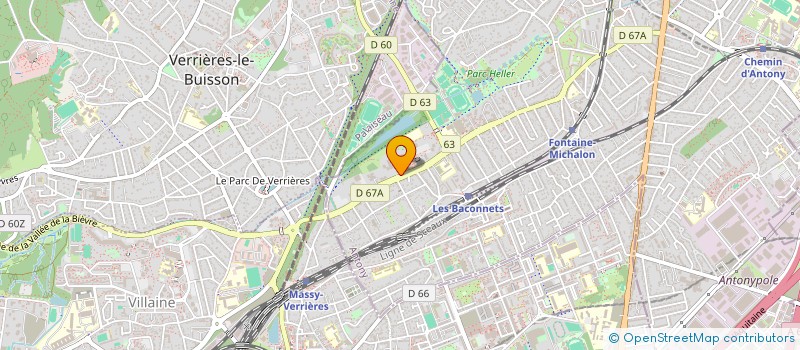 localisation de l'entreprise LE BOIS DE ROSE à ANTONY