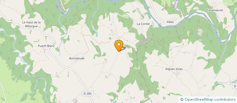 localisation de l'entreprise LE BOIS DES LUTINS à COLOMBIES