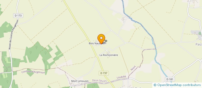 localisation de l'entreprise LE BOIS DES LUTINS  LOUBILLE