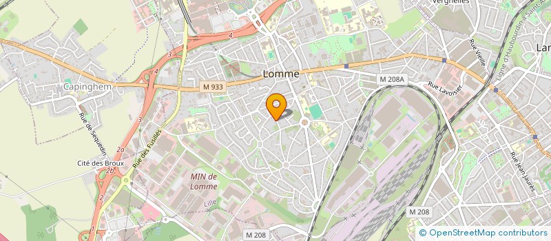 localisation de l'entreprise LE BOIS DES MONTAGNES à LAMBERSART