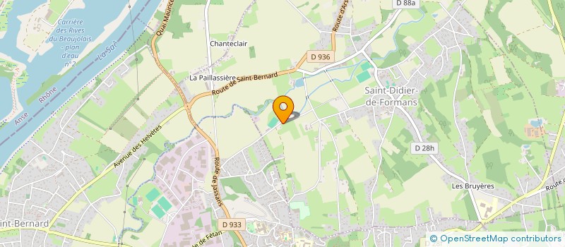 localisation de l'entreprise LE BOIS DU MORVAN à SAINT-DIDIER-DE-FORMANS