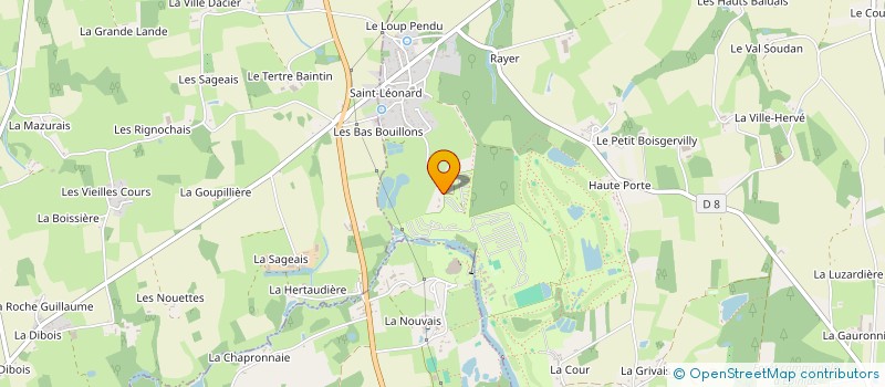 localisation de l'entreprise LE BOIS EBLANC  EPINIAC