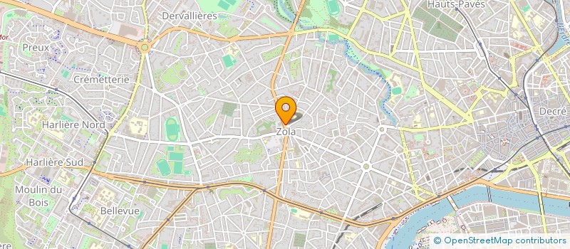 localisation de l'entreprise LE BOIS EN FORET à NANTES
