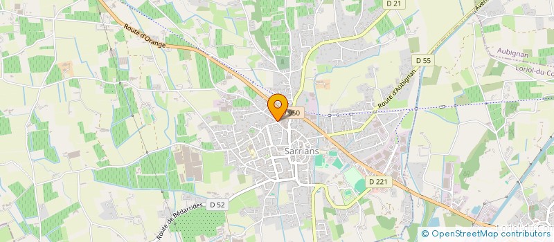 localisation de l'entreprise LE BOIS EN PROVENCE à SARRIANS