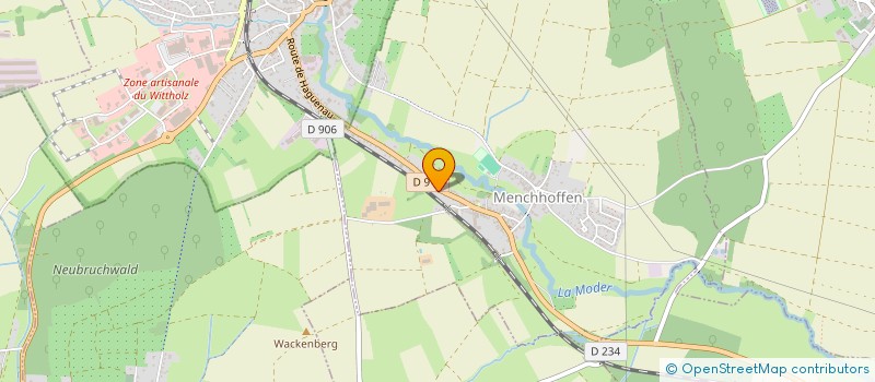 localisation de l'entreprise LE BOIS FLOTTE  WEINBOURG