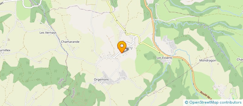 localisation de l'entreprise LE BOIS JOLI  MESIGNY