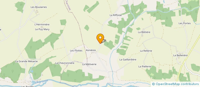 localisation de l'entreprise LE BOIS JOLI à BOSSAY-SUR-CLAISE
