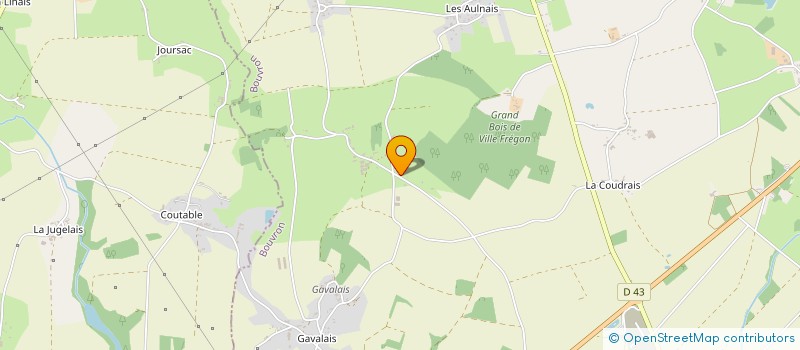 localisation de l'entreprise LE BOIS LESNE  BOUVRON