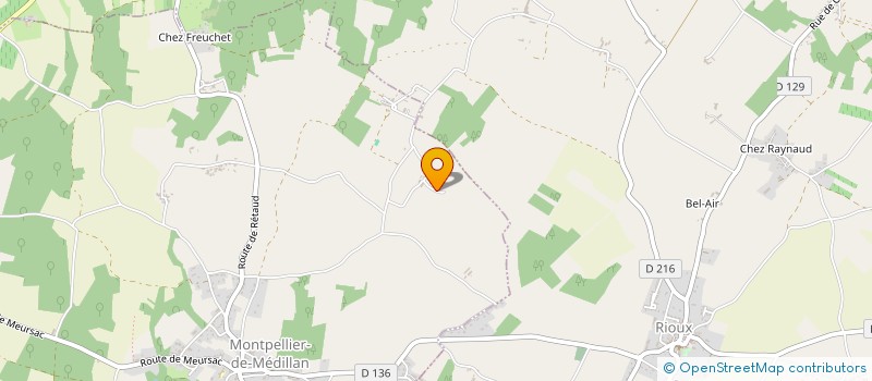 localisation de l'entreprise LE BOIS MONTPELLIERAIN  MONTPELLIER-DE-MEDILLAN