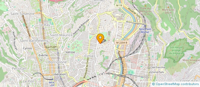 localisation de l'entreprise LE BOIS SACRE  NICE