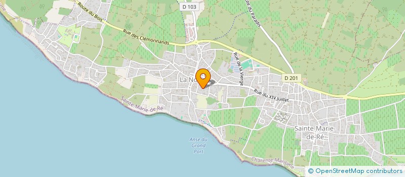 localisation de l'entreprise LE BOIS SALE  SAINTE-MARIE-DE-RE