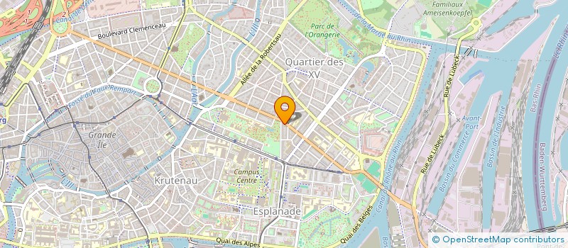 localisation de l'entreprise LE BOIS SECRET à STRASBOURG