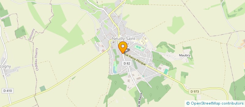 localisation de l'entreprise LE BOISJEAN à NEUILLY-SAINT-FRONT