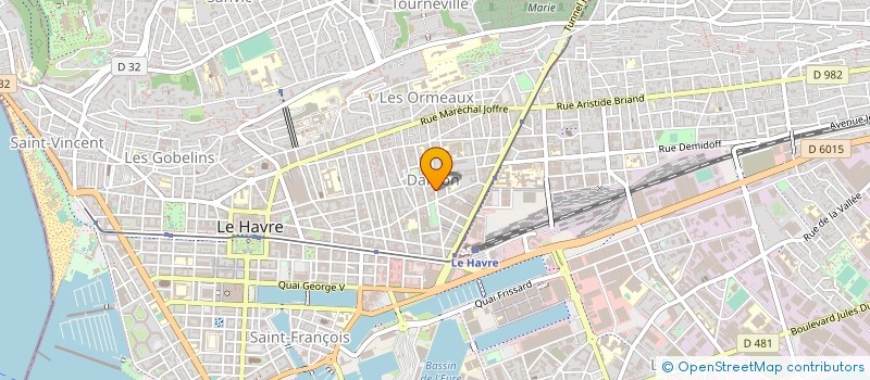 localisation de l'entreprise LE BOKAL à LE HAVRE