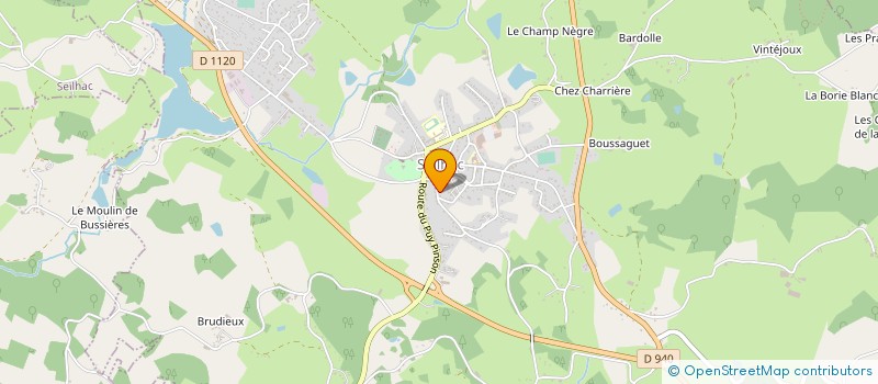 localisation de l'entreprise LE BOL D'AIR SEILHACOIS  SEILHAC