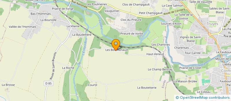 localisation de l'entreprise LE BOLERO  ESVRES