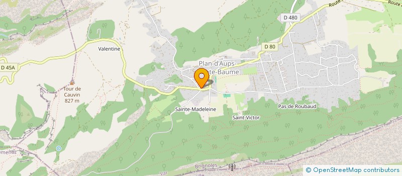 localisation de l'entreprise LE BOM FESTIVAL  PLAN-D'AUPS-SAINTE-BAUME