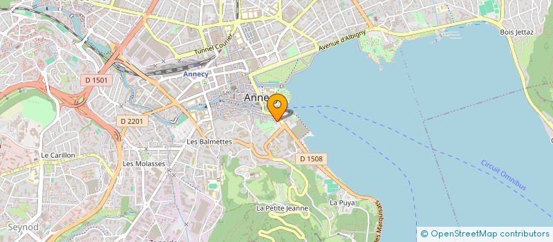 localisation de l'entreprise LE BON APPART à ANNECY