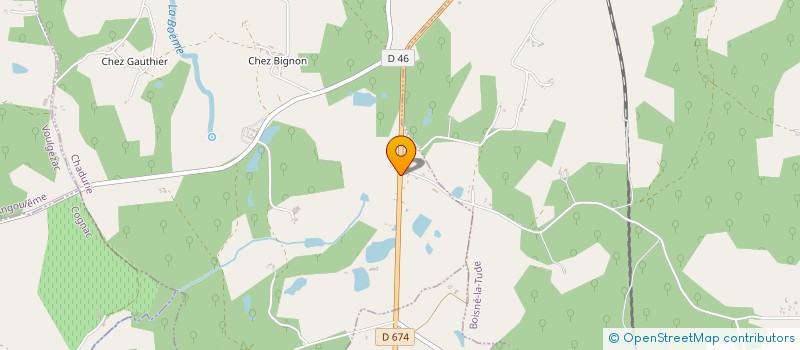 localisation de l'entreprise LE BON ARTISAN CHARENTAIS à CHADURIE