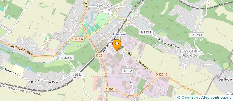 localisation de l'entreprise LE BON BERGER à EPERNON