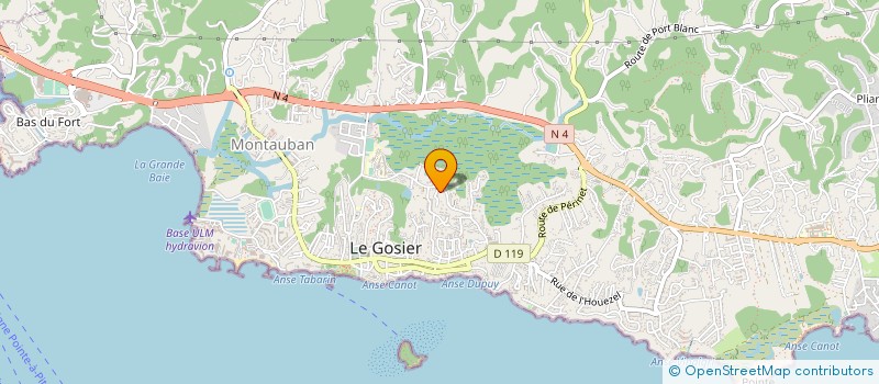 localisation de l'entreprise LE BON BERGER MIXTE à LE GOSIER