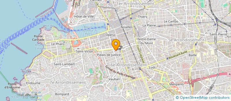 localisation de l'entreprise LE BON CAP  MARSEILLE