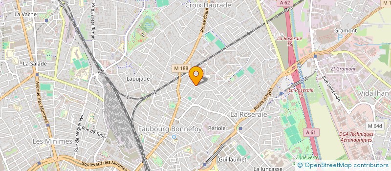 localisation de l'entreprise LE BON CHAMEAU à TOULOUSE