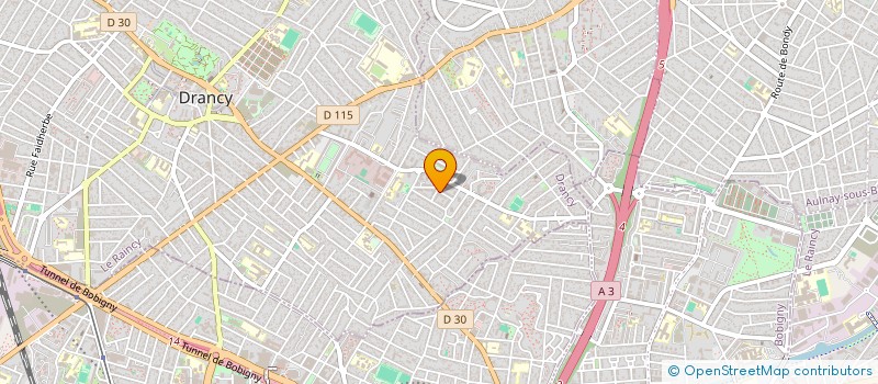 localisation de l'entreprise LE BON CHAUFFEUR à DRANCY