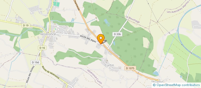 localisation de l'entreprise LE BON COIN à VEZERONCE-CURTIN