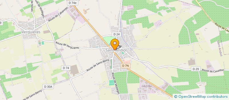 localisation de l'entreprise LE BON COIN  SAINT-ANDIOL